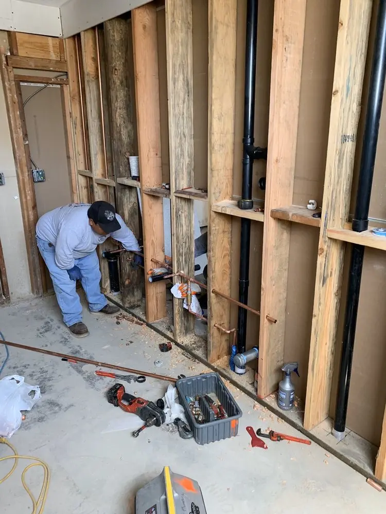Commercial rough-in plumbing for Water Heater Replacement in Chambersville